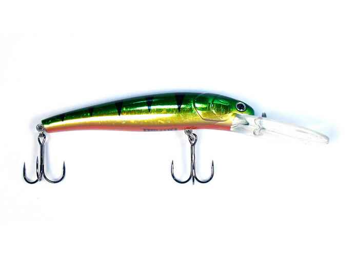 Hitfish vobler TR Deep 11.5cm, 23.8gr, Floating, culoare 379, pentru pescuitul la trena, evolutie 5-6.4m