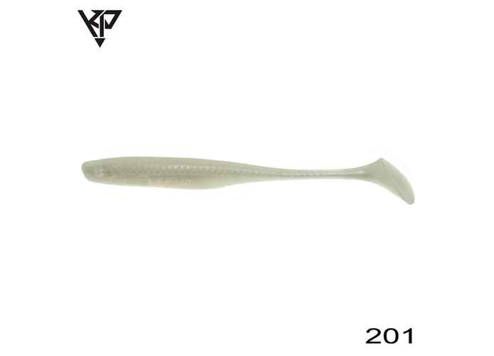 KP Baits Lazy Shad 10CM (4 inch), culoare 201 (5buc/plic)