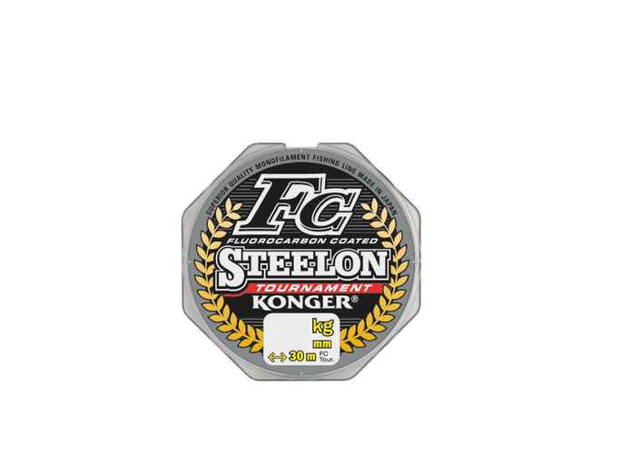 Konger Fir Monofilament inaintas Japan Steelon FC TOURNAMENT transparent, 0.12mm, 2.70kg, set 10 role x 30m