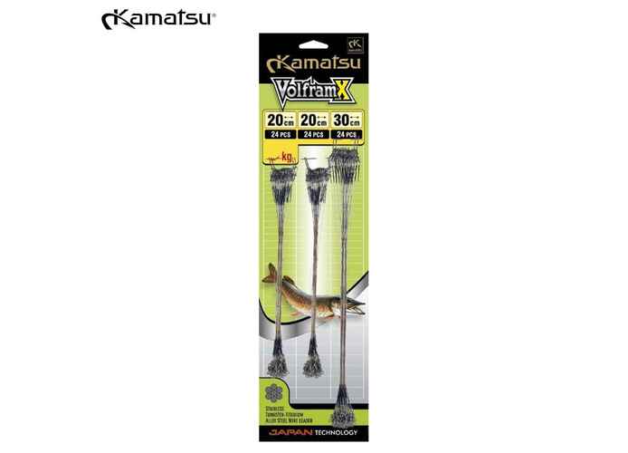 Kamatsu set 72 strune rapitori din VolframX Carbon 20-30cm, 5kg
