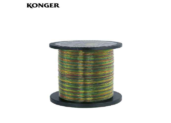 Konger Fir Monofilament pentru crap Team Carp Camou Rainbow (curcubeu), 0.25mm, 8kg, 1000m