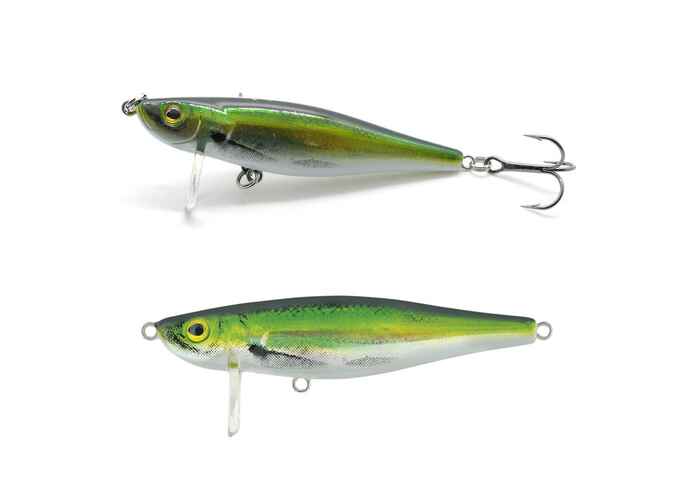 Kamatsu Phantom Bleak 7cm, 13gr (sinking), 002 (Green Holo Bleak)