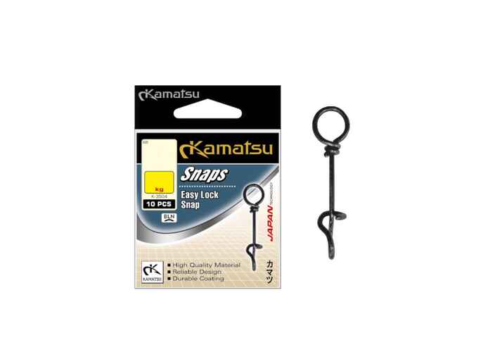 Kamatsu Agrafa Easy-Lock Snap K-3504, marime 1, 12kg (10buc/plic)
