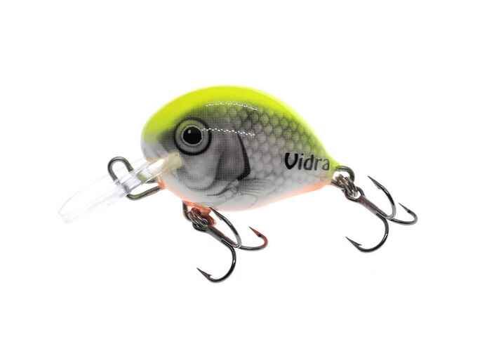 Vidra Lures Atomic Chub 2.8cm, 5gr, Sinking, SFC (Silver Fluo-Chartreuse)