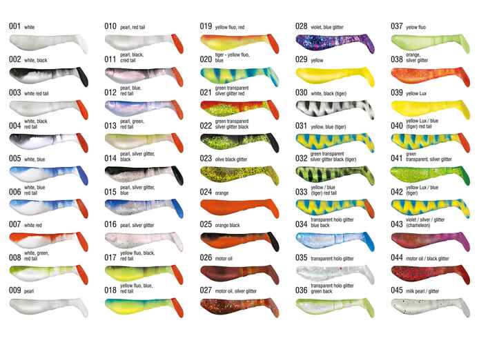 Konger Killer Shadow 11CM, culoare 040 (5buc/plic)