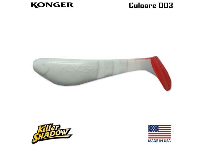 Konger Killer Shadow 7.5CM, culoare 003 (5buc/plic)