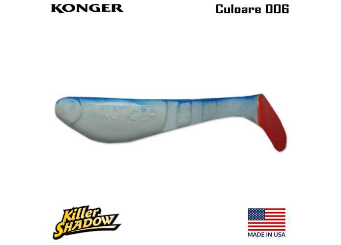 Konger Killer Shadow 7.5CM, culoare 006 (5buc/plic)