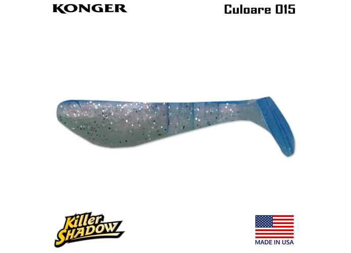 Konger Killer Shadow 7.5CM, culoare 015 (5buc/plic)