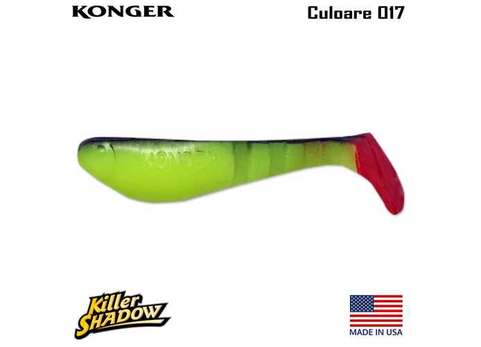 Konger Killer Shadow 7.5CM, culoare 017 (5buc/plic)