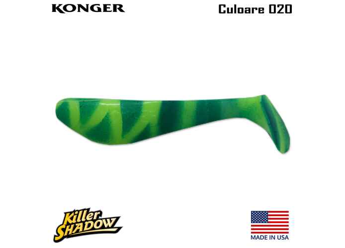 Konger Killer Shadow 5.5CM, culoare 020 (5buc/plic)