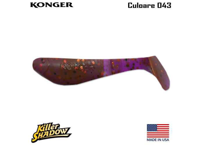 Konger Killer Shadow 7.5CM, culoare 043 (5buc/plic)