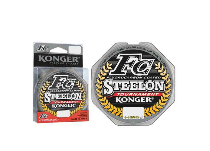 Konger Fir Monofilament Steelon FC TOURNAMENT (transparent), 0.16mm, 4.05kg, 150m