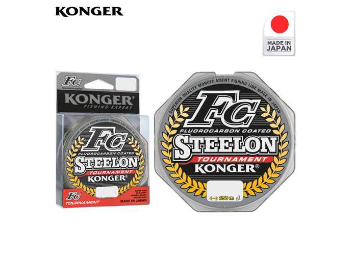 Konger Fir Monofilament Steelon FC TOURNAMENT (transparent), 0.16mm, 4.05kg, 150m