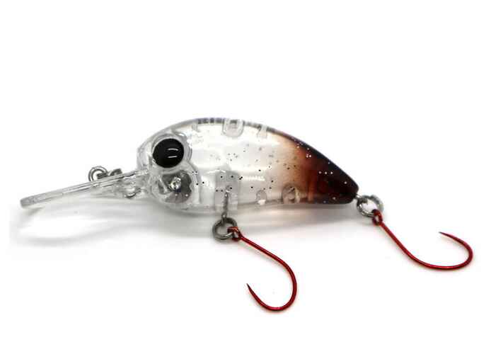 Damiki Disco Deep Trout-38 3.8CM, 4.5gr, 412T (Ghost Clear Brown)