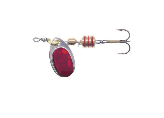 Ilba rotativa Tondo Silver/Alpha Red (argint cu holograma rosie), nr.0, 2gr (30170)