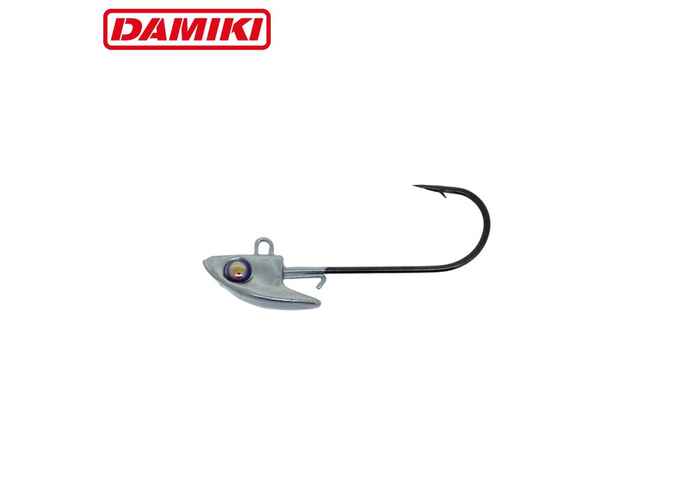 Damiki Rig Jig Head, marime 2/0, 7Gr (1/4oz), Silver