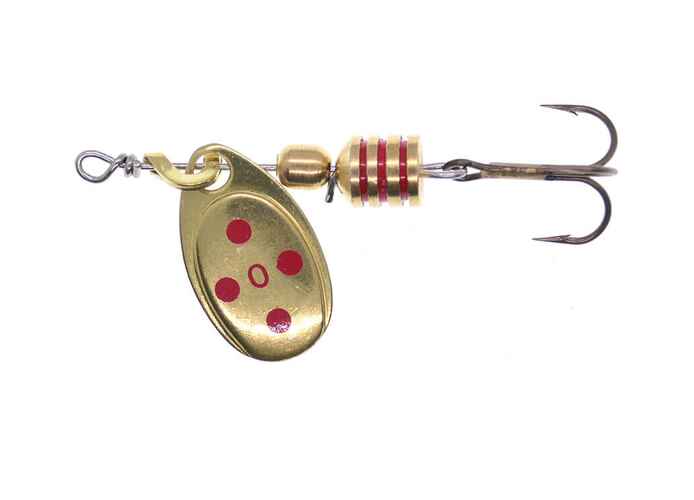 Ilba rotativa Tondo Gold/Red (aur cu puncte rosii), nr.0, 2gr (20210)
