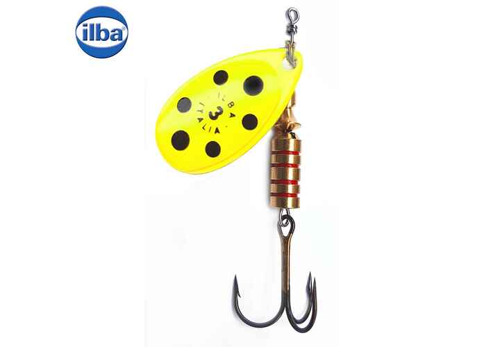 Ilba rotativa Tondo Fluorlemon/Black, nr.2, 5gr (35632)