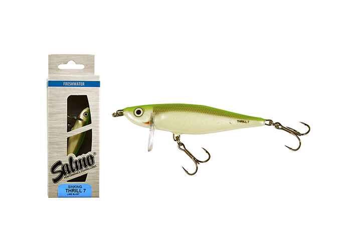 Vobler Salmo Thrill Sinking TH7, Culoare LBS, 13g, 7cm