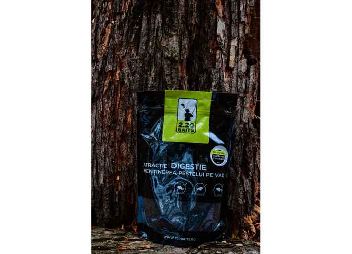 Pelete 2.20 Baits Pellets Black Hallibut 2mm 800g
