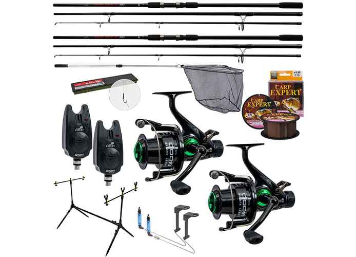 Cxp Smart Boilies Set Dublu Cu Rodpod 3,90m 3 Tronsoane