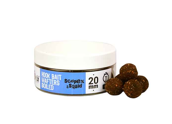 THE BIG ONE HOOK BAIT WAFTERS BOILIE SCOPEX SQUID 20MM 150 G