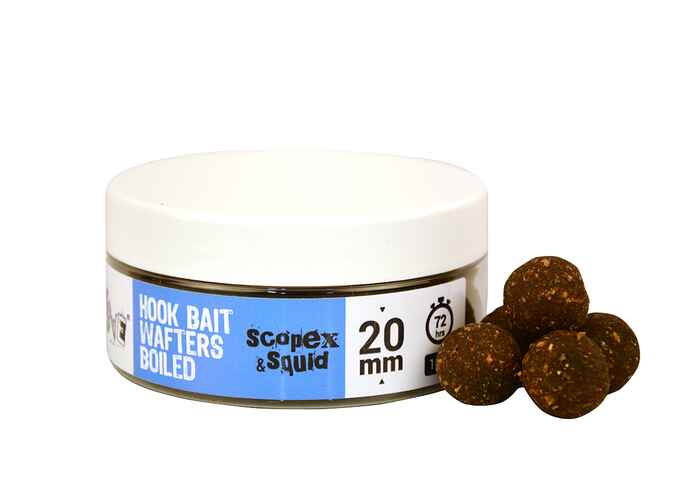 THE BIG ONE HOOK BAIT WAFTERS BOILIE SCOPEX SQUID 20MM 150 G