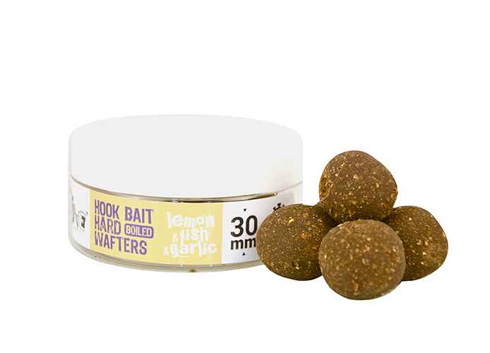 THE BIG ONE HOOK BAIT HARD WAFTERS BOILIE LEMON&FISH&GARLIC