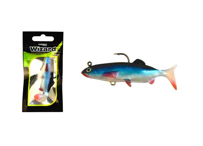 WIZARD SWIMBAIT PADDLE SHAD 2 INCH BLUEGHOST