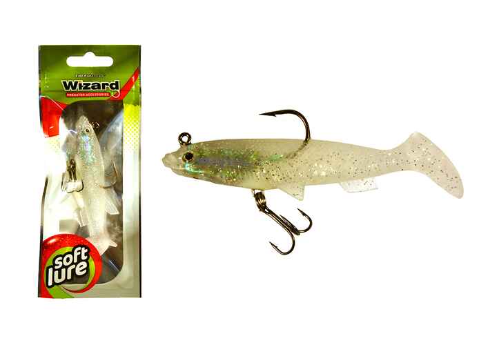 WIZARD SWIMBAIT PADDLE SHAD 2 INCH BLUEGHOST