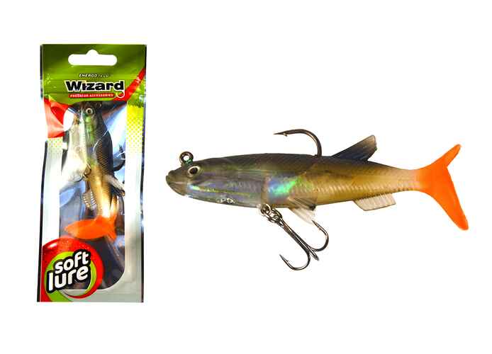 WIZARD SWIMBAIT PADDLE SHAD 2 INCH REDHEAD