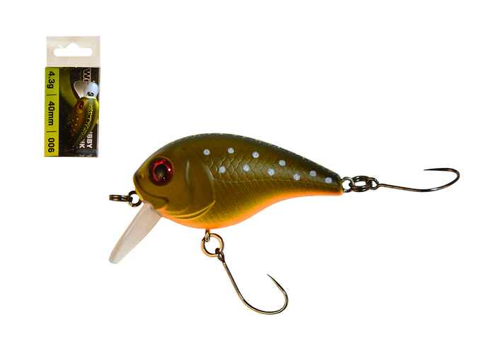 WIZARD CHUBBY CRANK WOBBLER 005 4,3G 4 cm