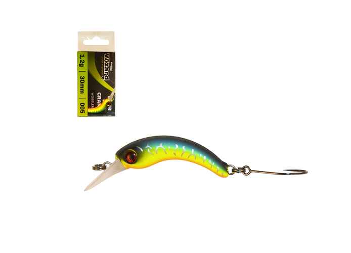 WIZARD VIPER BUG CRANK WOBBLER 1,2G 005 3 cm
