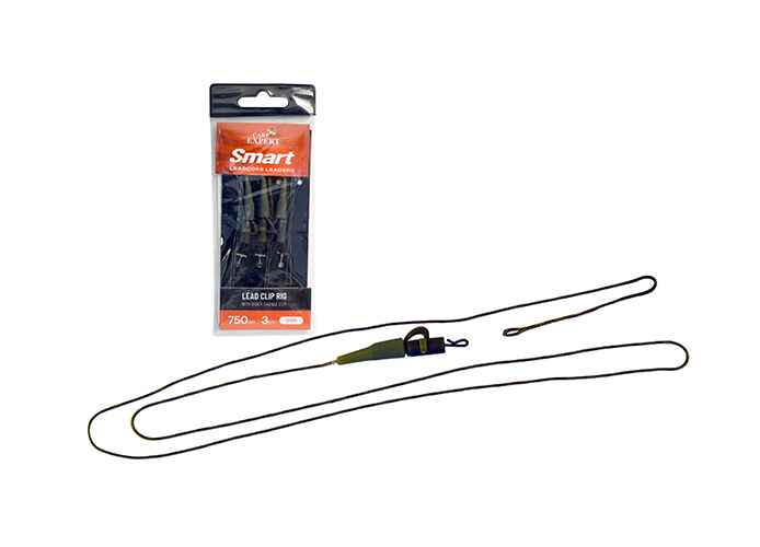 Carp Expert Leadcore Montura Cu Agrafa Rapida Verde 3 Buc