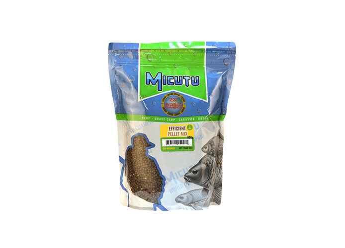 PELETE  EFICIENT PELLET MIX  3 mm 900 GR