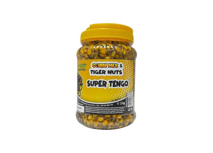 Corn mix & tiger nuts Mg Carp, Super Tengo, 2kg