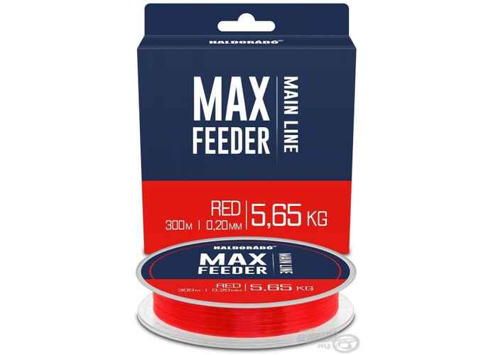 Fir Monofilament Haldorado Max Feeder, Red 300m / 0,25mm / 7,52kg