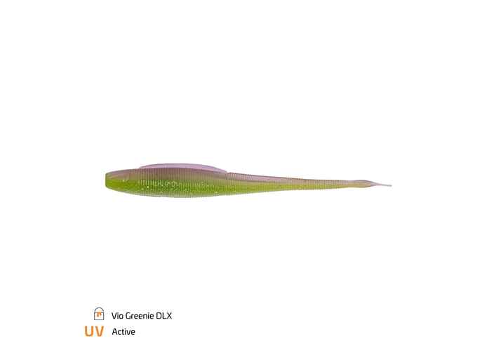 Shad Stick Zeck BA Shaky 8cm Vio Greenie DLX 9buc