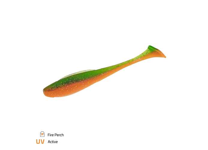 Shad Zeck BA Sexy Swimmer 6cm Fire Perch 10buc