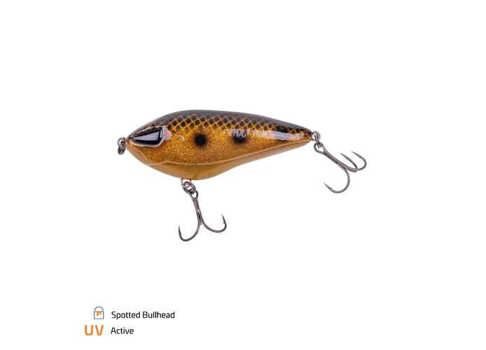 Vobler Zeck Rogue Glider Spotted Bullhead (Lungime naluca(cm): 10cm, Greutate naluca(gr): 46gr)