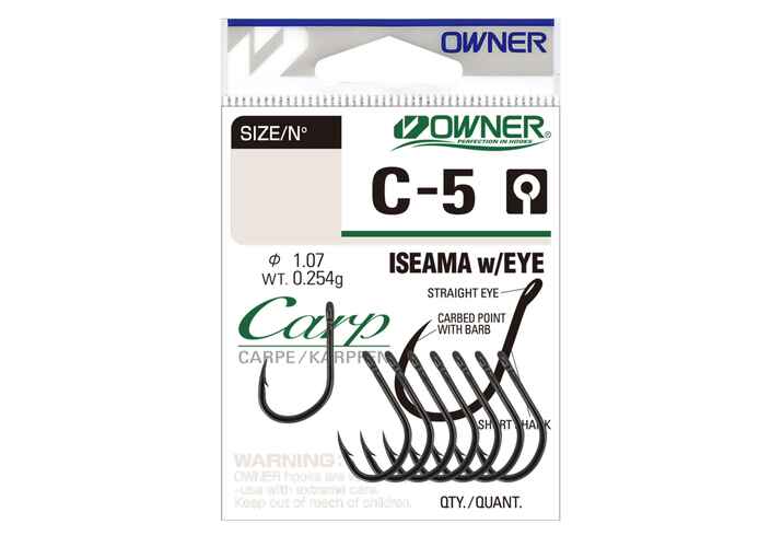 Carlig Owner C-5 No.3 Carp Iseama With Eye