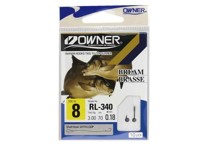 Carlige Legate Owner RL-340 No.14 70cm 0,10mm