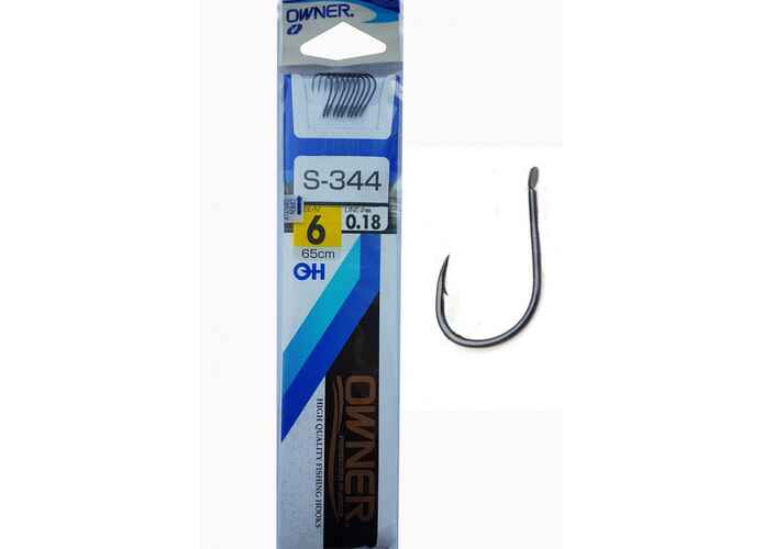 Carlige Legate Owner S-344 No.6 65cm 0,18mm