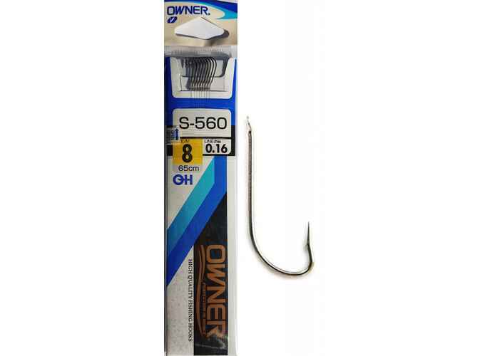 Carlige Legate Owner S-560 No.8 65cm 0,16mm