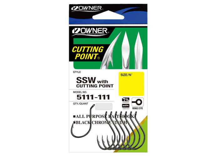 Carlig Owner 5111 No.1/0 Cut SSW