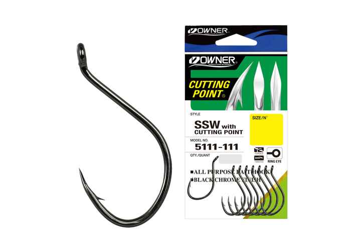 Carlig Owner 5111 No.1/0 Cut SSW