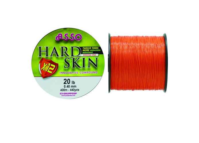 Fir Asso Hard Skin Solid 0.32mm 14lb 1205m Red