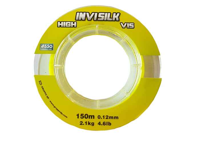 Fir Asso Invisilk 0.22mm 8.10kg 150m Yellow