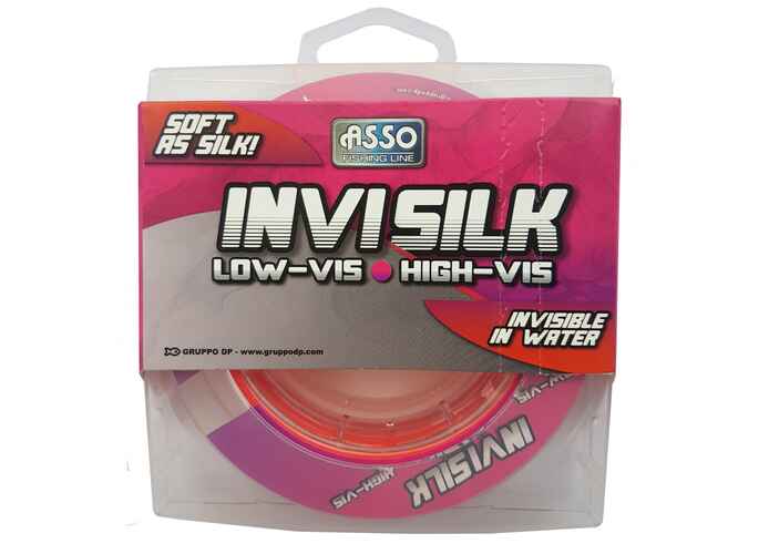 Fir Asso Invisilk 0.24mm 9.00kg 150m Pink