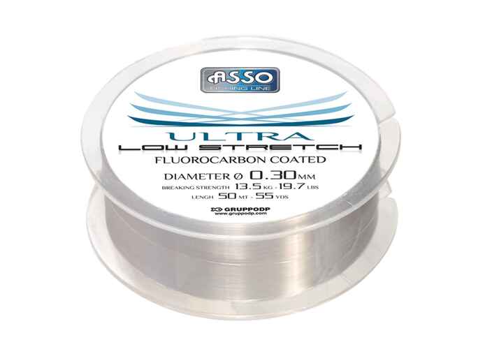 Fir Asso Ultra Low Stretch 0.14mm 3.20kg 150m Smoke
